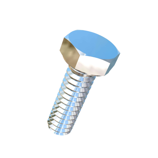 Titanium #10-24 X 5/8 UNC Fully Threaded Allied Titanium Hex Head Bolt